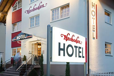 Willkommen im Hotel Heuboden