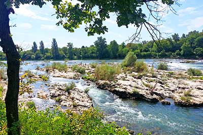 Isteiner Schwellen - der Rhein in seiner ursprünglichen Form