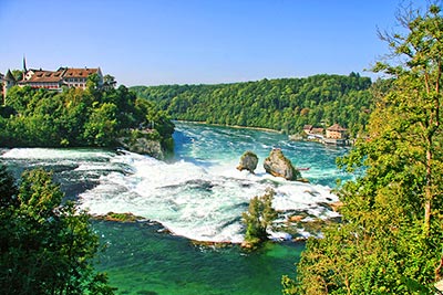 Rheinfall bei Schaffhausen/Schweiz